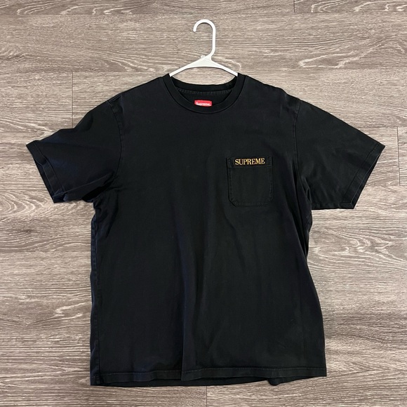 Supreme Other - Supreme / XL / Embroidered Logo Pocket Tee
